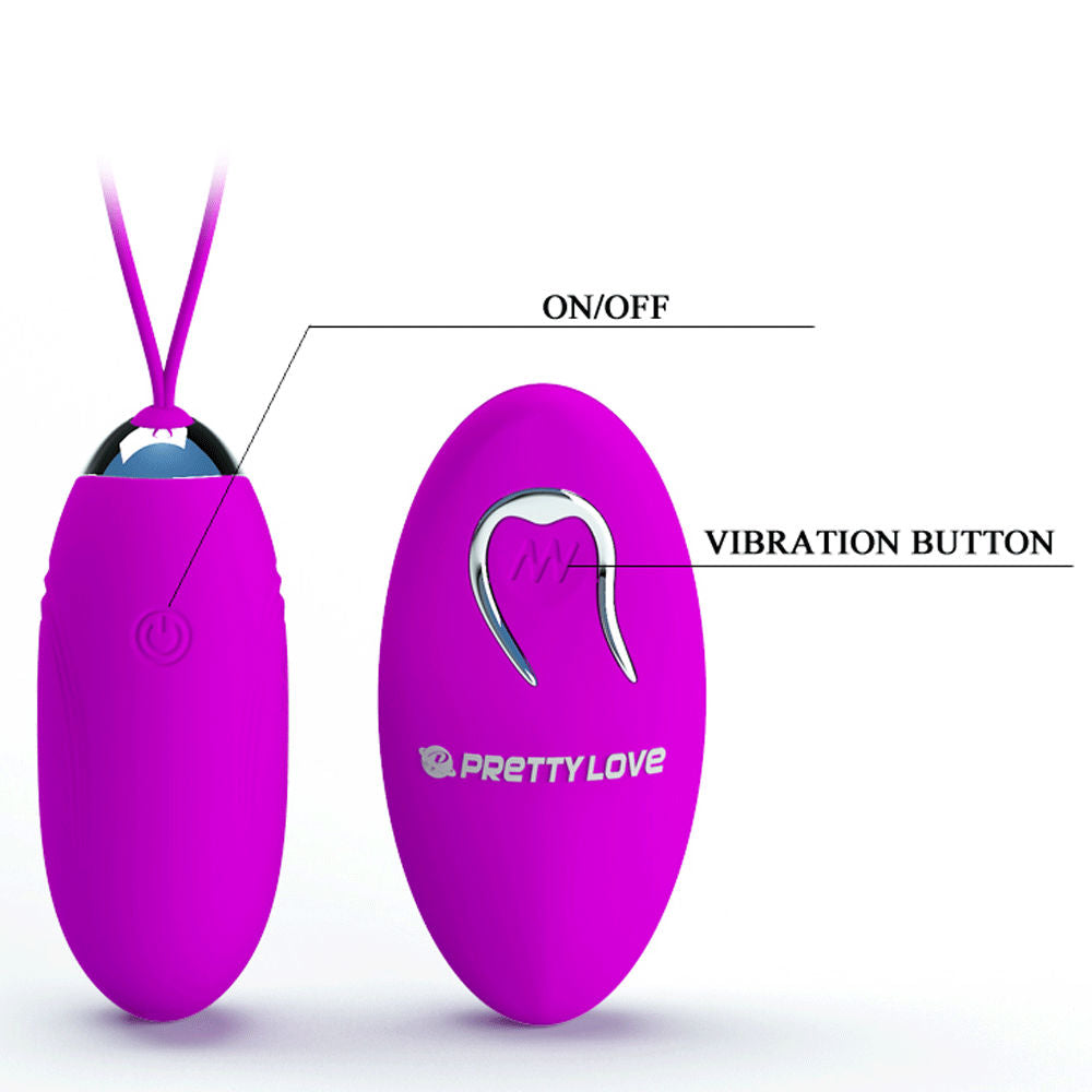 Pretty Love Jenny Multi-Speed Wireless Egg Vibrator for Couples BULLETS