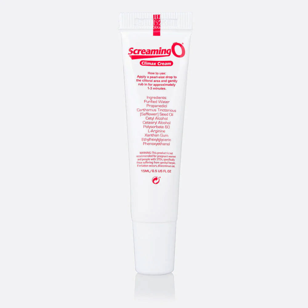 Screaming O Climax Cream 15ml - Natural Clitoral Stimulation > Essentials > Womens Enhancers