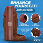Jock Enhancers 1 Inch Silicone Penis Extension Sleeve Light > Sex Toys For Men > Penis Sleeves