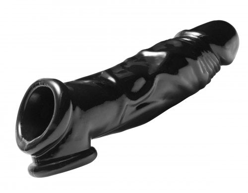 Fuk Tool 8.5" Penis Sheath and Ball Stretcher > Sex Toys For Men > Penis Sleeves