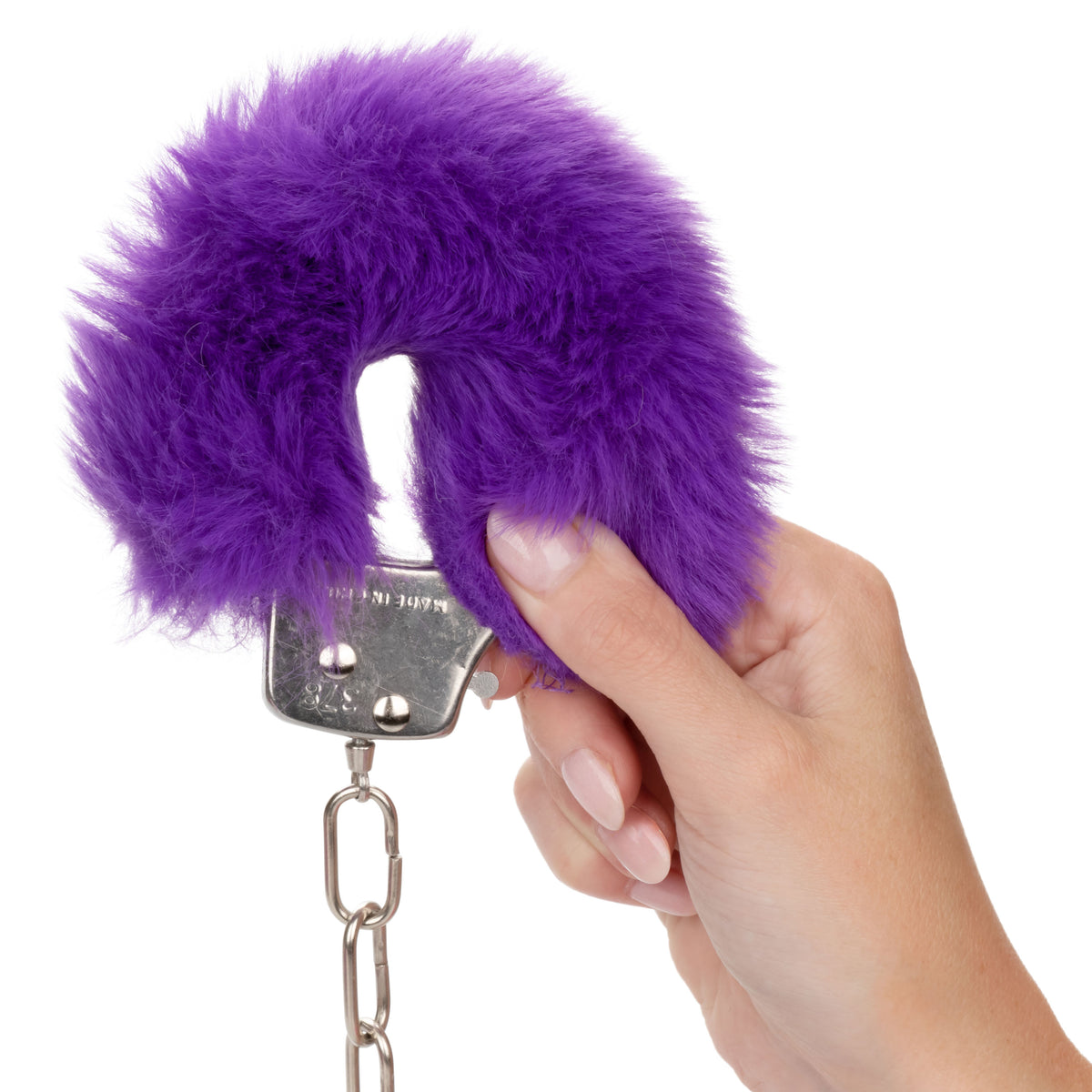 Ultra Fluffy Purple Furry Handcuffs > Bondage Gear > Handcuffs