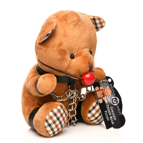 Master Series Gagged Bondage Bear Plush Toy Gag Gifts & Novelties
