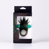Maia Toys COCK RINGS Green Maia Ziggy - Hemp  USB Rechargeable Vibrating Cock Ring 5060311473011