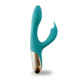 Maia Toys VIBRATORS-RABBIT Green Maia Skyler -  21.6 cm USB Rechargeable Bendable Rabbit Vibrator 5060311472571