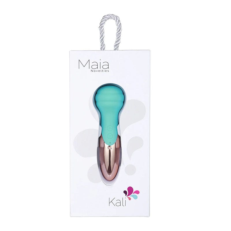 Maia Toys VIBRATORS Teal  Maia Kali - Team 12 cm USB Rechargeable Mini Massage Wand 5060311473363
