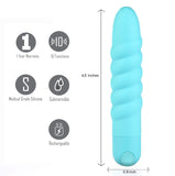 Maia Toys VIBRATORS Teal  Maia Lola - Teal 11.5 cm USB Rechargeable Vibrator 5060311472779