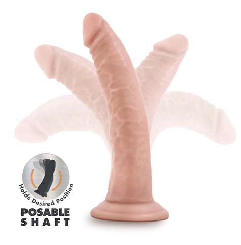 Dr Skin Plus (Vanilla) – Posable Realistic Dildo 7 Inch Default Title > Realistic Dildos and Vibes > Penis Dildo