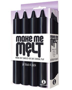 Make Me Melt Warm Drip Candles – Paraffin Moderate Melt 4 Pack > Candles > Drip