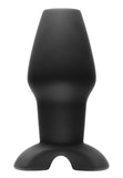 Master Series Adult Toys Black Invasion Hollow Silicone Anal Plug Large 848518015662