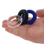 Renegade Stamina Rings (Set of 3) – Colored Stretchy TPE Cock Rings > Cock Ring > Sets