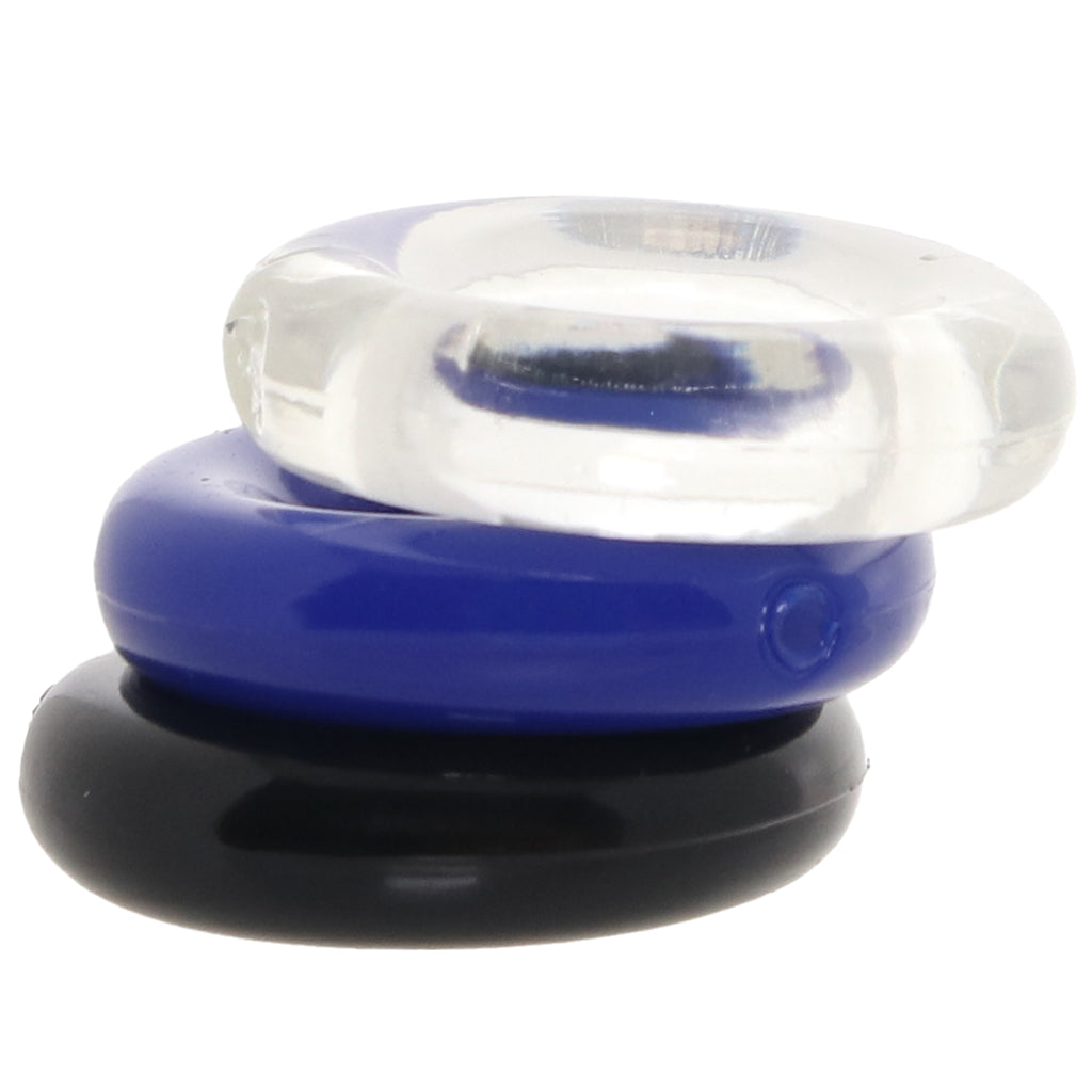Renegade Stamina Rings (Set of 3) – Colored Stretchy TPE Cock Rings > Cock Ring > Sets