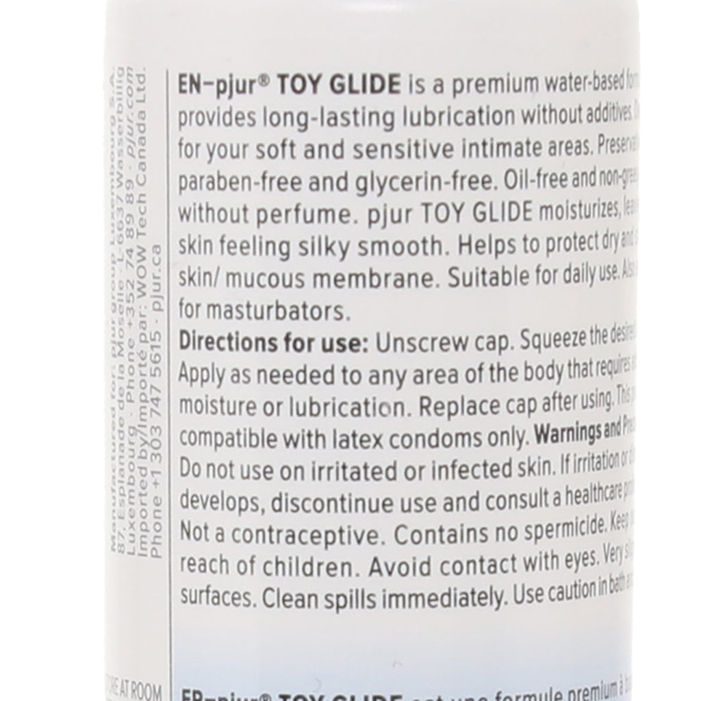 Pjur Toy Glide 100ml – Water-Based Lubricant > Lube > Water Based