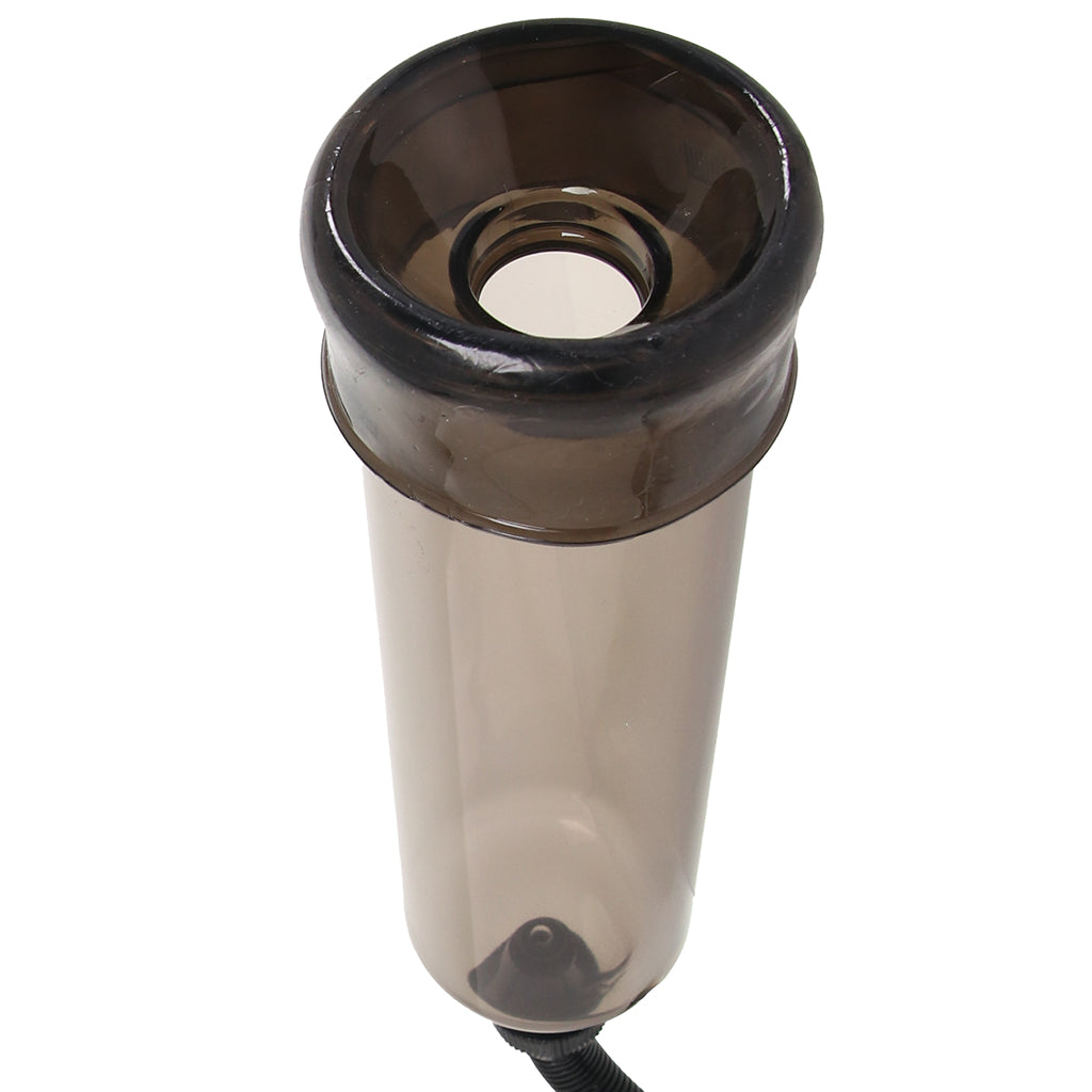 Beginner's Power Pump Smoke Penis Pump - 7.5" x 2.1" Insertable > Pumps > Penis Pumps