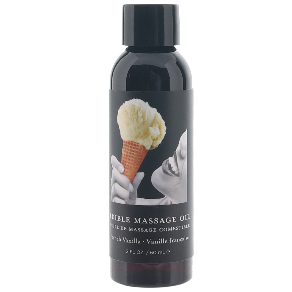 Edible Massage Oil French Vanilla Flavor 59ml Bottle Spa Quality > Essentials > Massage Oil Main image