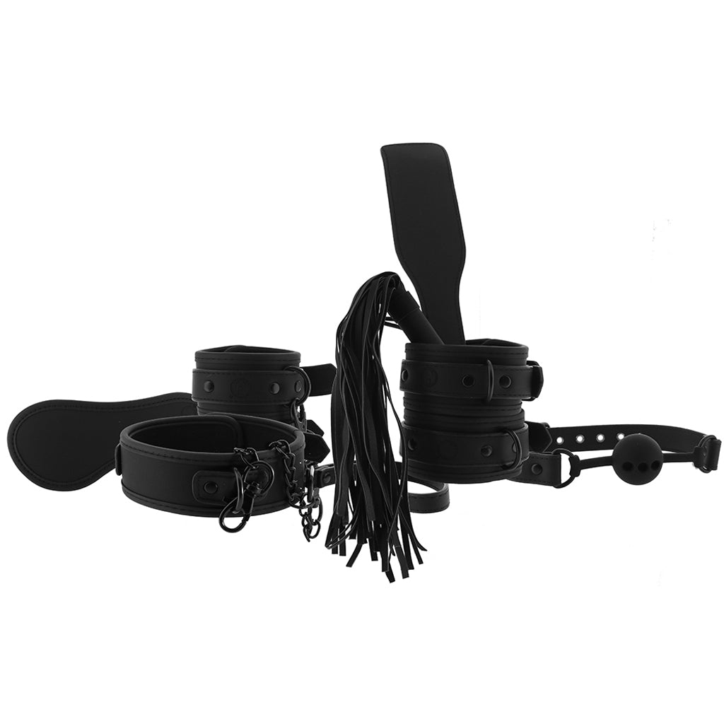 Master of Kink Deluxe 10 Piece Black Bondage Kit Set > Bondage Gear > Bondage Kits