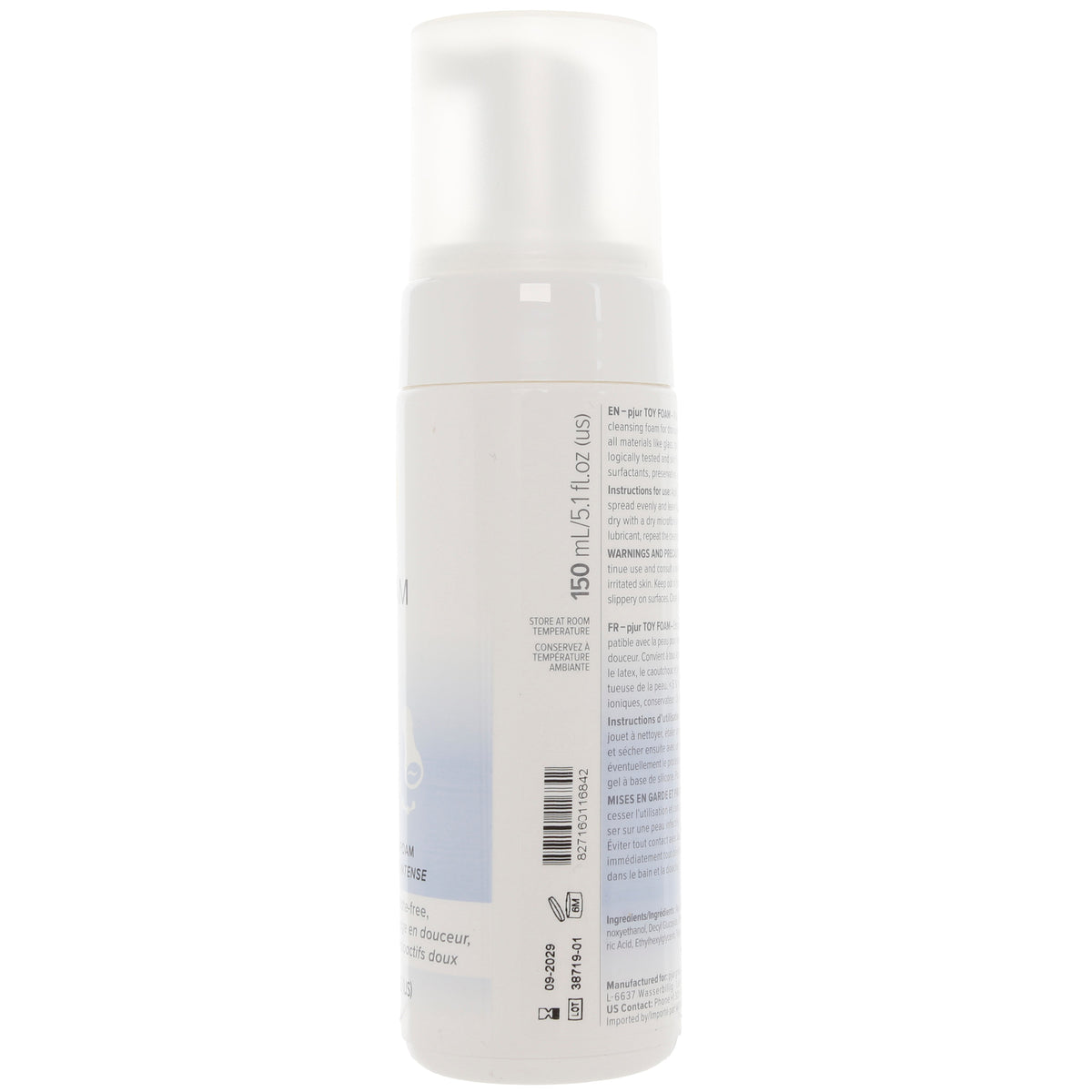 Pjur Toy Foam 150ml – Gentle Cleaning Foam for Sex Toys > Essentials > Toy Cleaners