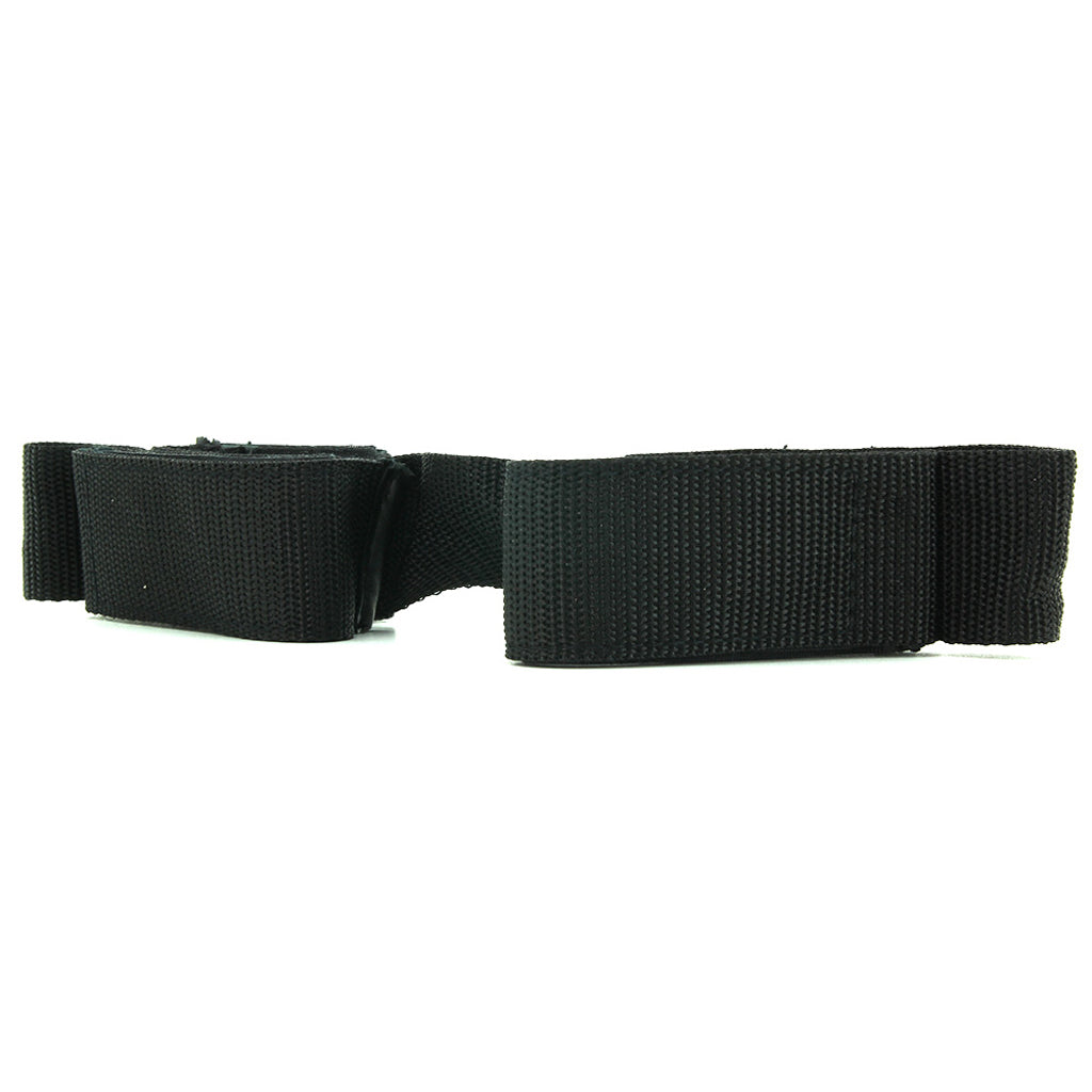 Lux Fetish Bondage Buddy Positioning Accessory in Black Secondary image