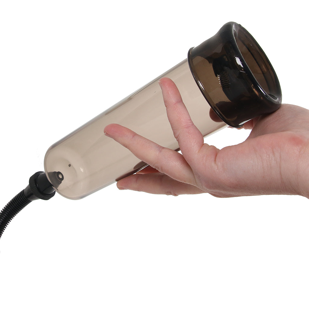 Beginner's Power Pump Smoke Penis Pump - 7.5" x 2.1" Insertable > Pumps > Penis Pumps