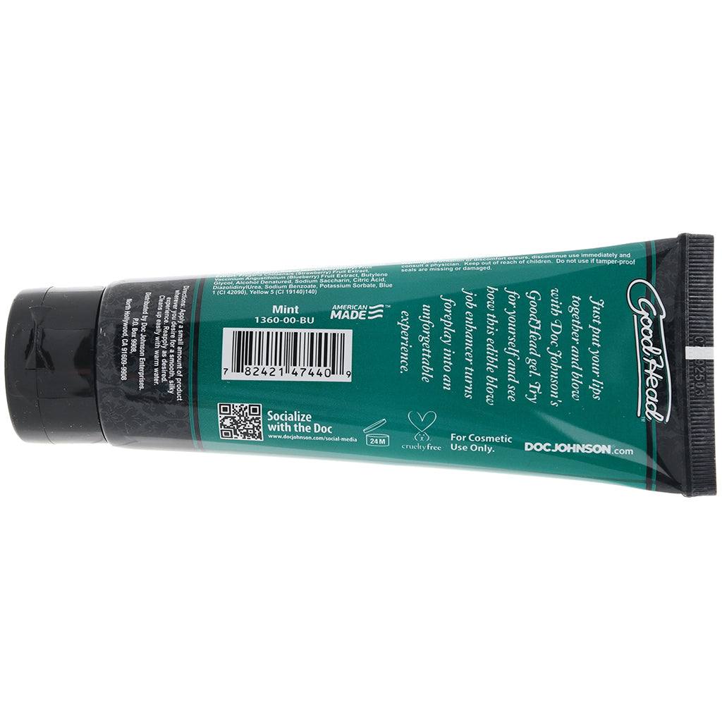 GoodHead Gel Mystical Mint Oral Delight Gel 4oz > Lube > Oral Gels & Sprays