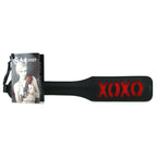 Sex & Mischief XOXO Vinyl Paddle 30 cm Length Includes Matching Wrist Strap Paddle > Bondage Gear > Paddles