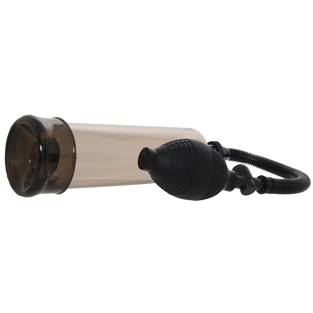 Beginner's Power Pump Smoke Penis Pump - 7.5" x 2.1" Insertable > Pumps > Penis Pumps