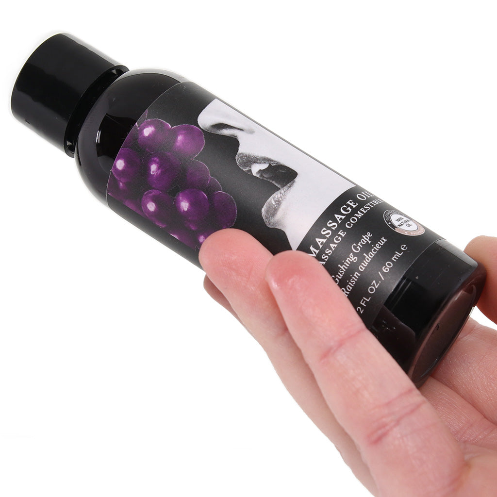 Edible Massage Oil Gushing Grape Flavored 59ml Bottle > Essentials > Massage Oil