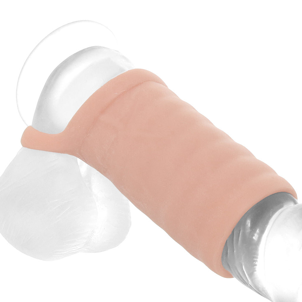 Performance Enhancement Sleeve 4.25 Inch – Soft Flexible Penis Extender Sleeve > Sex Toys For Men > Penis Sleeves