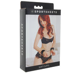Black Soft Adjustable Wrist and Ankle Cuffs > Bondage Gear > Restraints