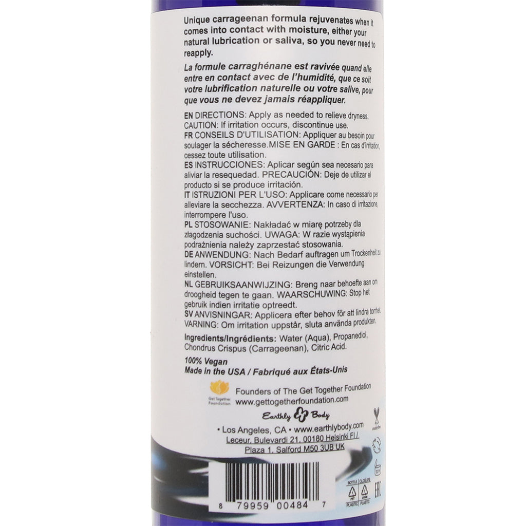 Water Slide Water-Based Personal Lubricant 8 Oz Vegan Safe > Lube > Water Based