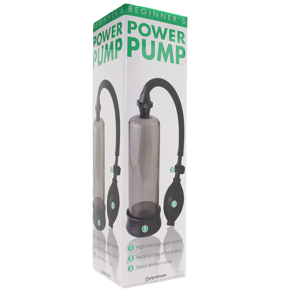 Beginner's Power Pump Smoke Penis Pump - 7.5" x 2.1" Insertable > Pumps > Penis Pumps