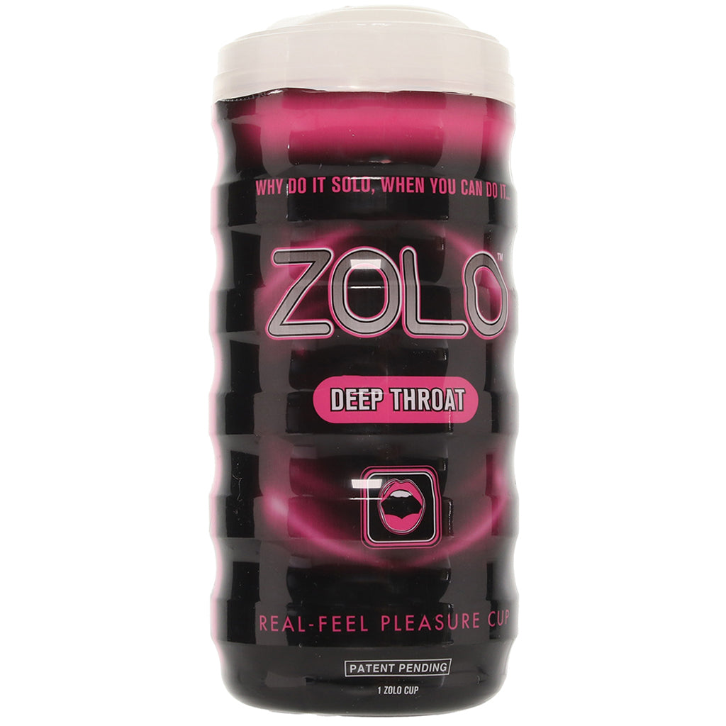 Zolo Deep Throat Cup – Ergonomic Masturbator with Adjustable Suction > Sex Toys For Men > Masturbators Cup