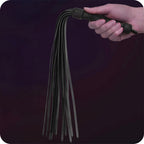 Temptasia Ardor – Silicone Flogger - Black > Bondage Gear > Whips & Floggers