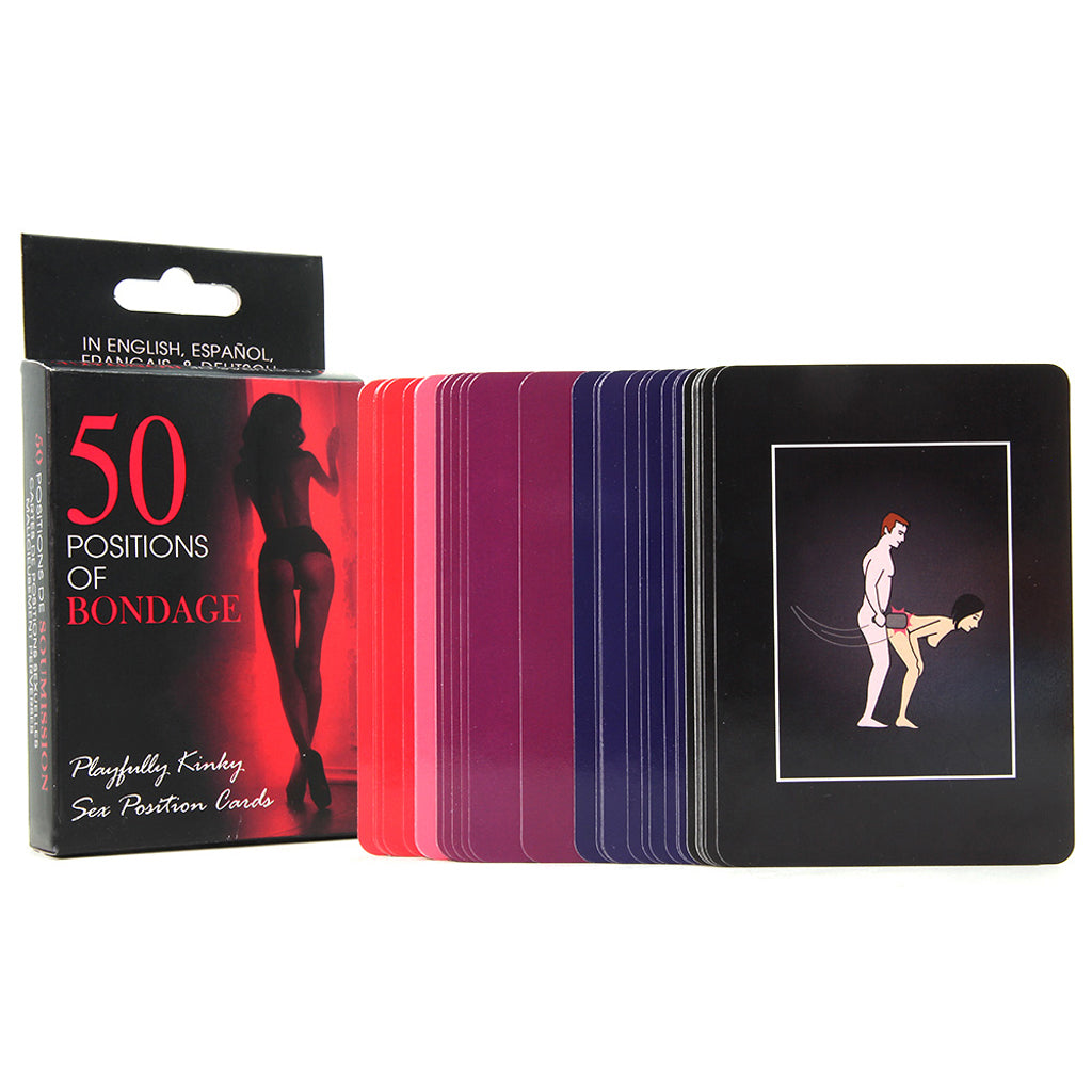 50 Positions of Bondage Cards – Adult Game Cards for Intimate Exploration > Novelties > Card Games