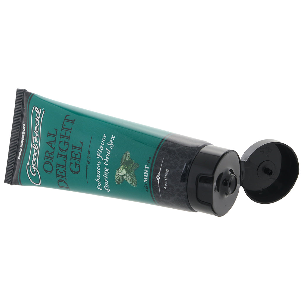 GoodHead Gel Mystical Mint Oral Delight Gel 4oz > Lube > Oral Gels & Sprays