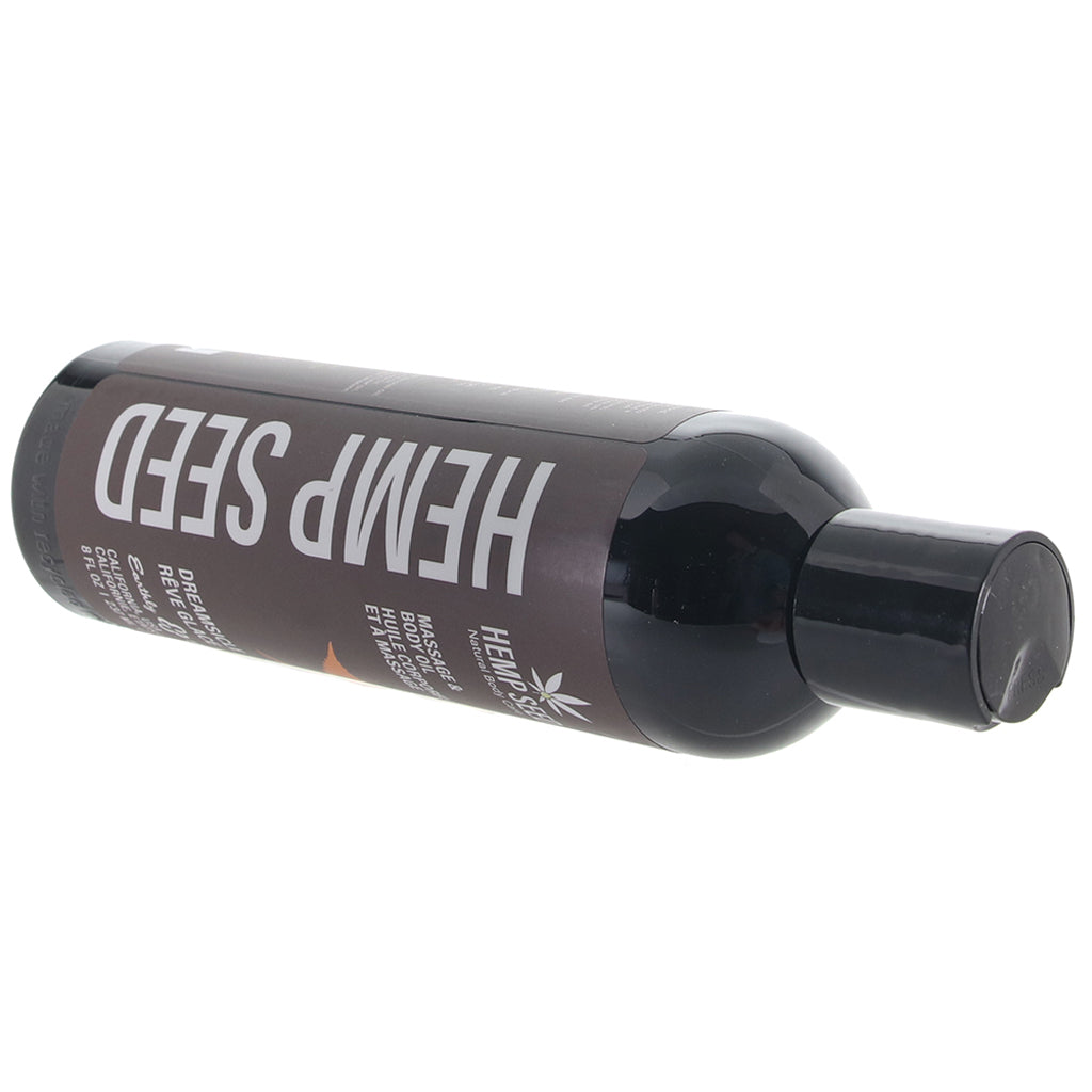 Dreamsicle Hemp Seed Massage and Body Oil Tangerine and Plum Scented 237 ml > Essentials > Massage Oil