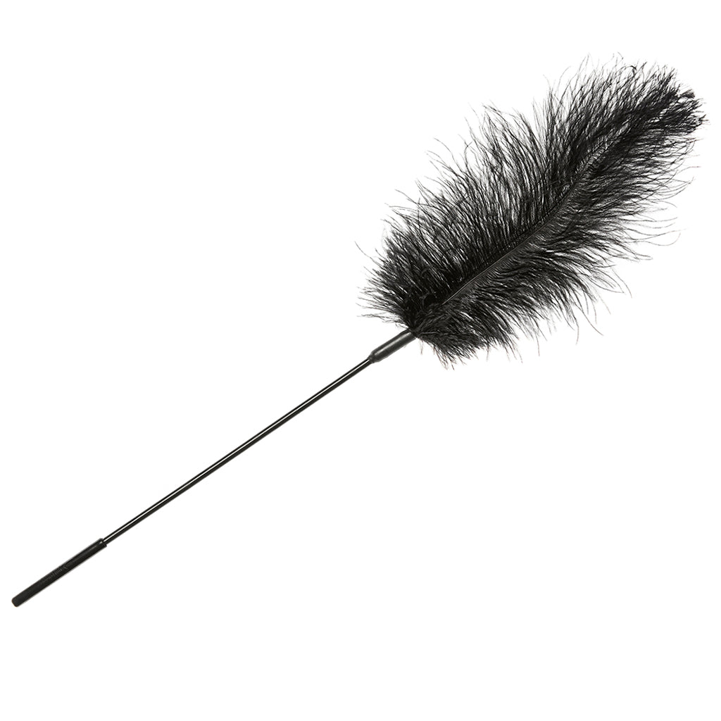 Black Ostrich Feather Tickler > Bondage Gear > Ticklers