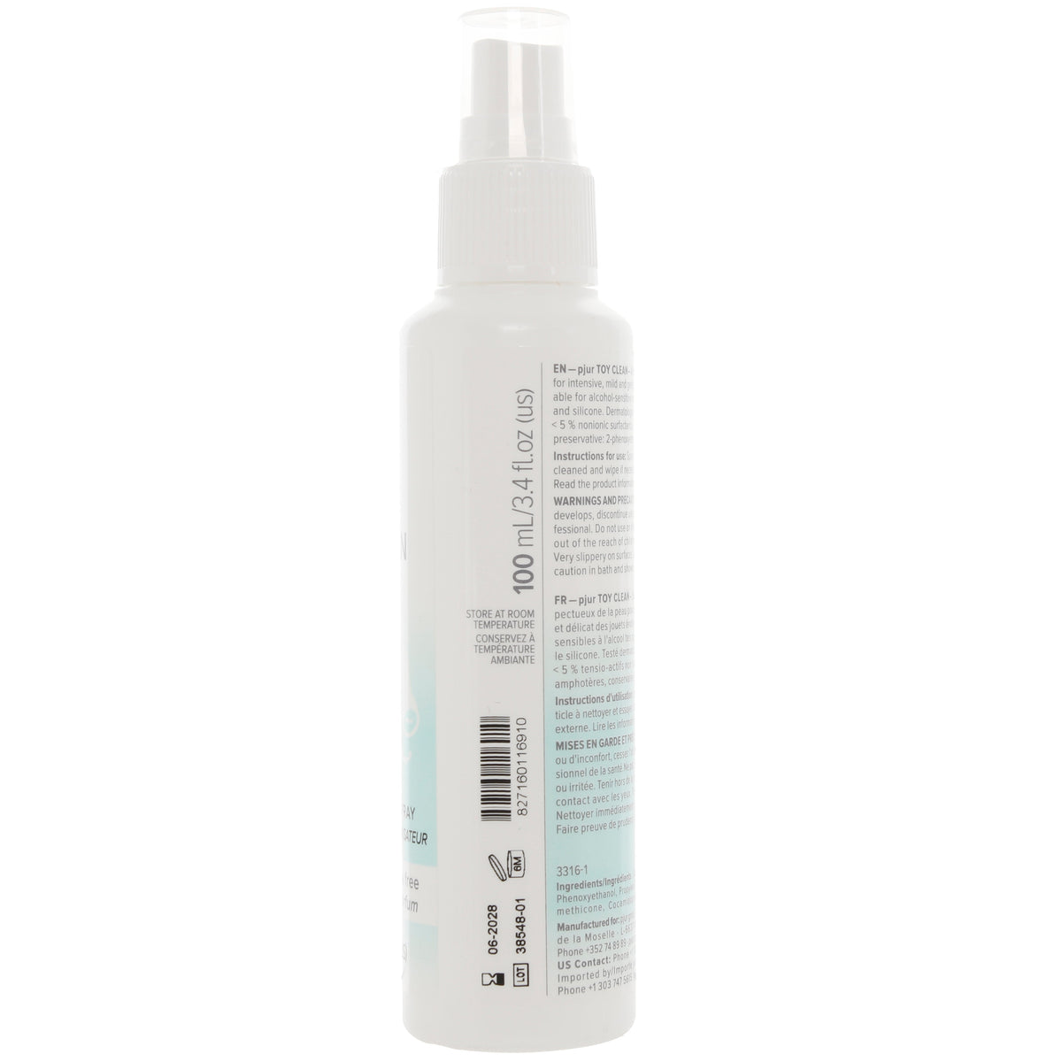 Pjur Toy Cleaner (100 ml) – Gentle Intensive Cleaner for Erotic Toys > Essentials > Toy Cleaners