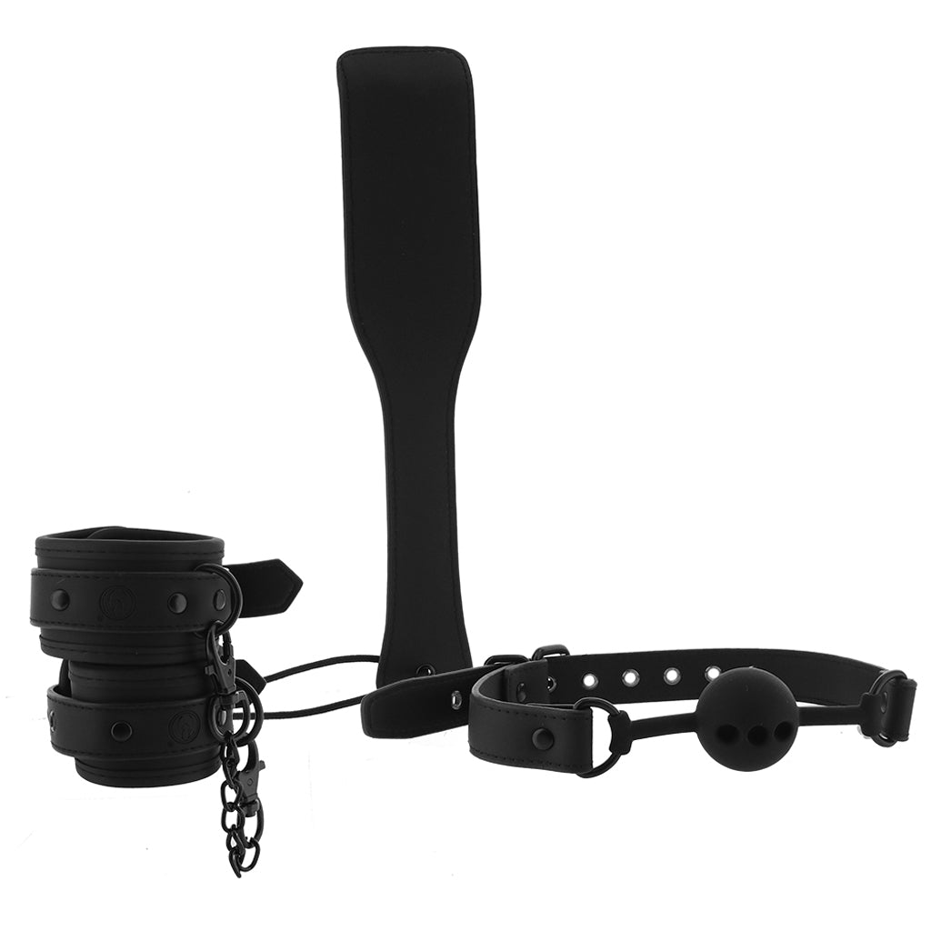 Master of Kink Deluxe 10 Piece Black Bondage Kit Set > Bondage Gear > Bondage Kits