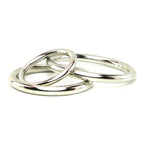 Metal C Ring Set – Slim Metal Cock and Ball Rings Set 1 1/4 inch - 2 Inch > Cock Ring > Metal