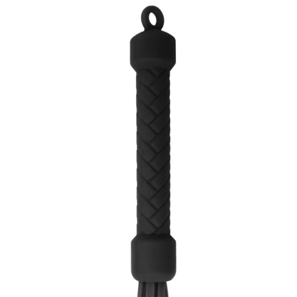 Temptasia Ardor – Silicone Flogger - Black > Bondage Gear > Whips & Floggers