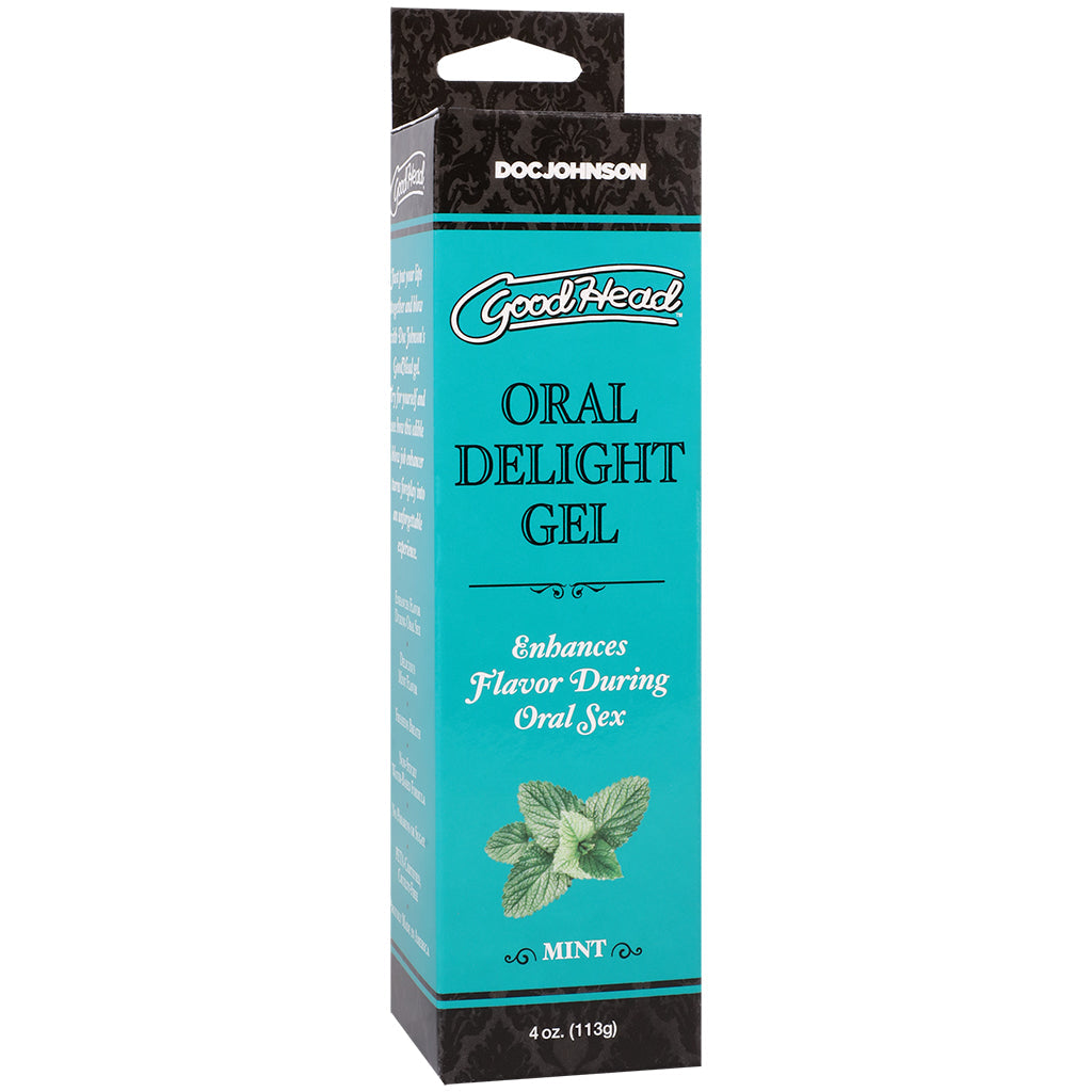 GoodHead Gel Mystical Mint Oral Delight Gel 4oz > Lube > Oral Gels & Sprays
