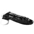 Fuk Tool 8.5" Penis Sheath and Ball Stretcher > Sex Toys For Men > Penis Sleeves