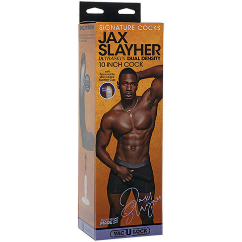 Jax Slayher 10 Inch Ultraskyn Realistic Suction Cup Dildo