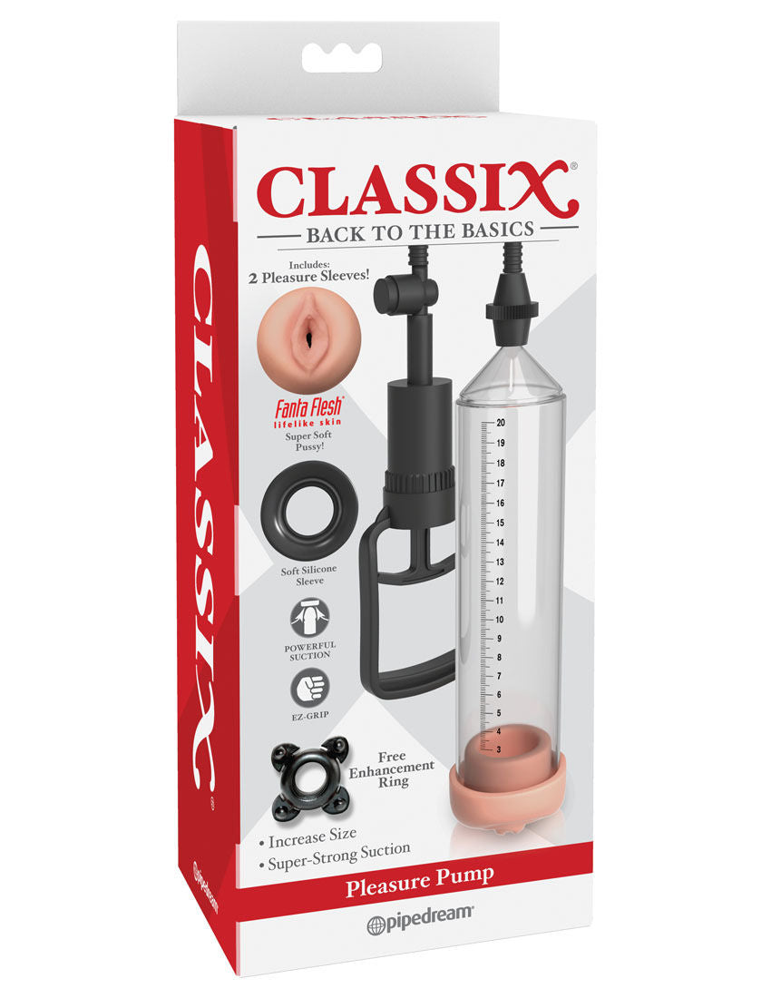 Classix Pleasure Pump – Penis Pump - Length: 20cm > Pumps > Penis Pumps