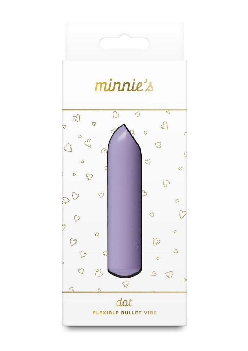 Minnie's Dot Rechargeable Silicone Bullet Vibrator – 3 Speeds 7 Functions > Vibrators > Mini Vibrators