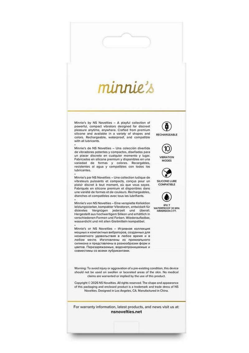 Minnie's Spark – Rechargeable Silicone Bullet Vibrator > Sex Toys For Ladies > Clitoral Vibrators and Stimulators