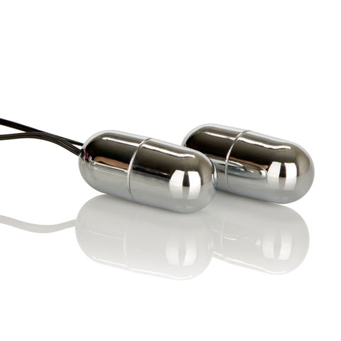 Power Play Dual Silver Bullet Vibrator With Three Intense Speeds BULLETS