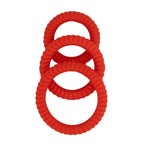 Ram Ultra Black Silicone Cock Ring Set > Cock Ring > Sets