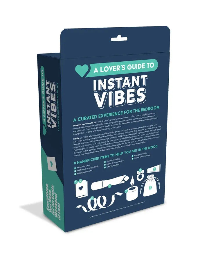 Instant Vibes A Lover's Guide – Multispeed Vibe And Ring Kit > Sex Toys > Sex Kits