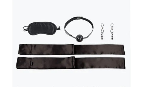 Shadow Secrets Erotic Kit With Blindfold Restraints And Gag > Bondage Gear > Bondage Kits
